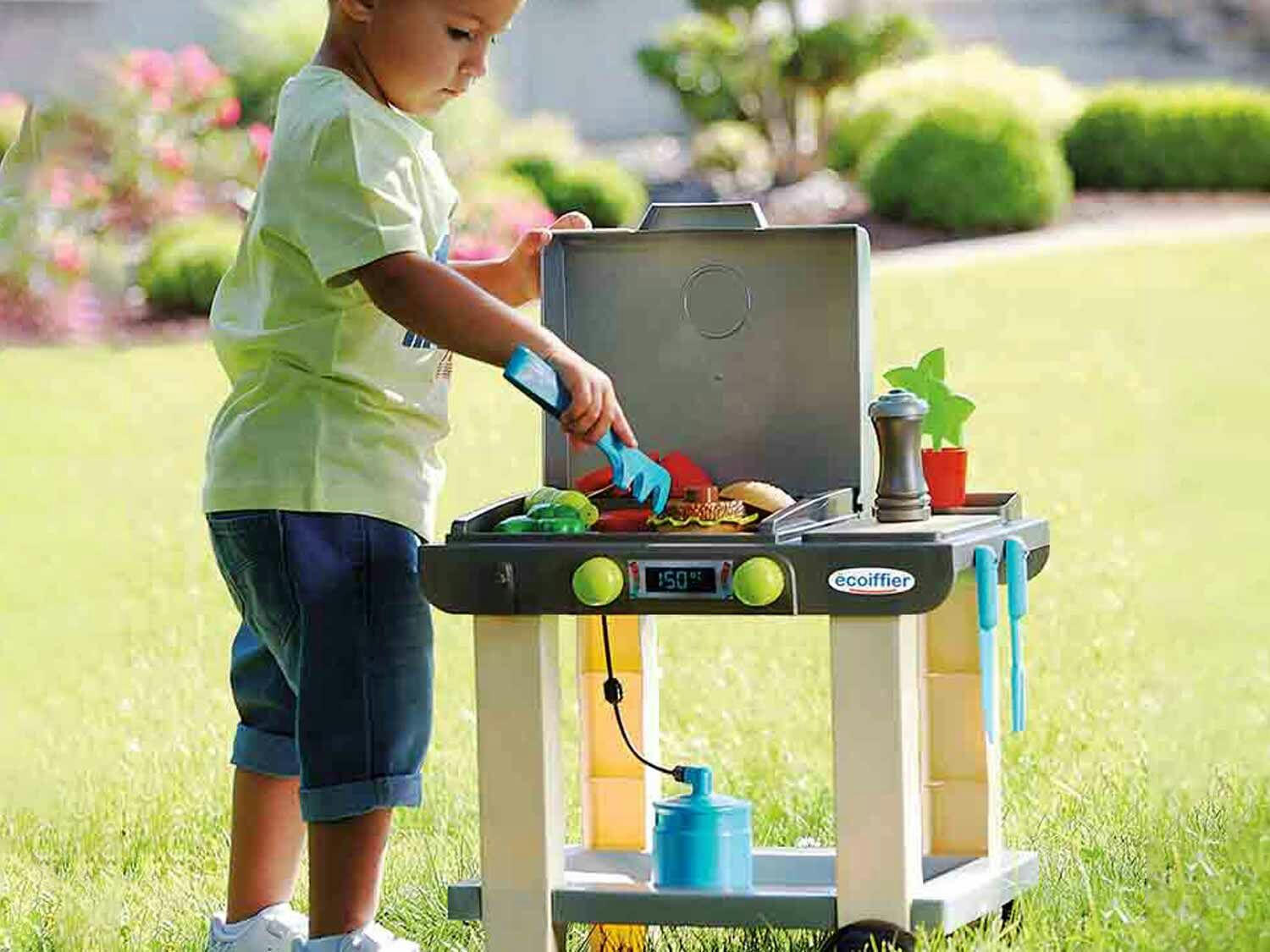 Ecoiffier Parrilla infantil de juguete