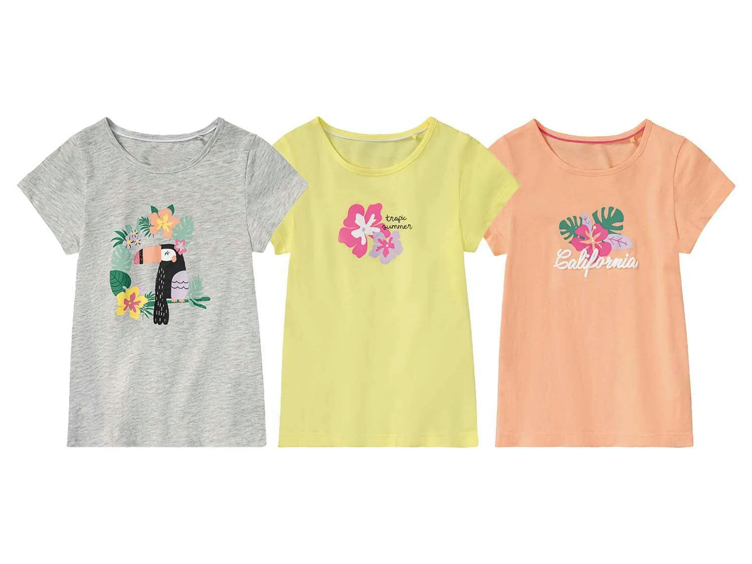 Camisetas infantiles pack 3
