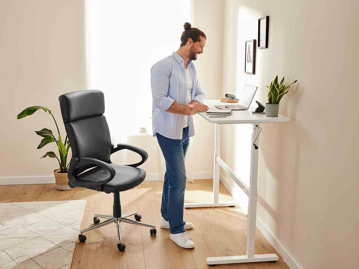 Escritorio regulable en altura