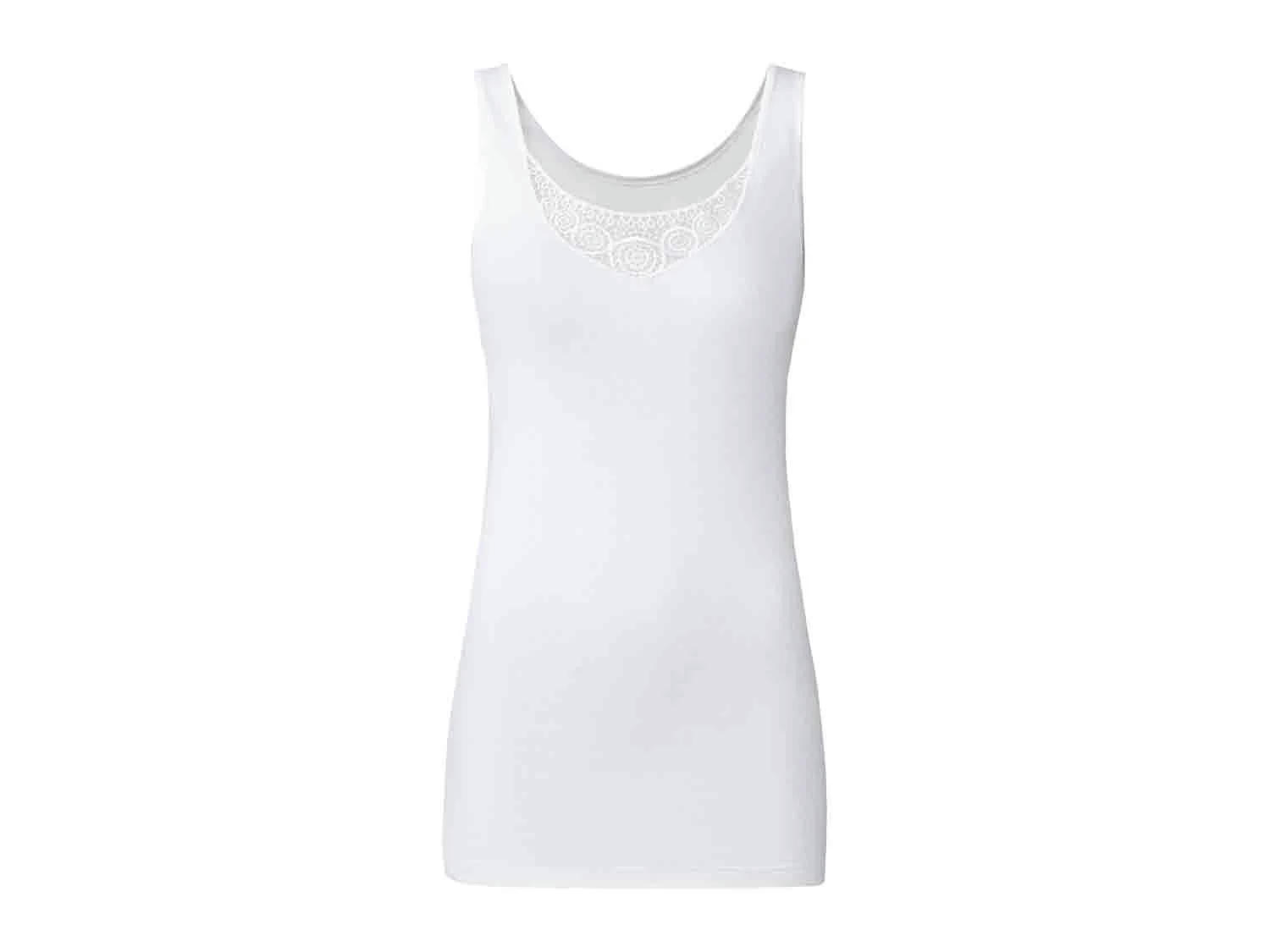 Camiseta de canalé fino para mujer
