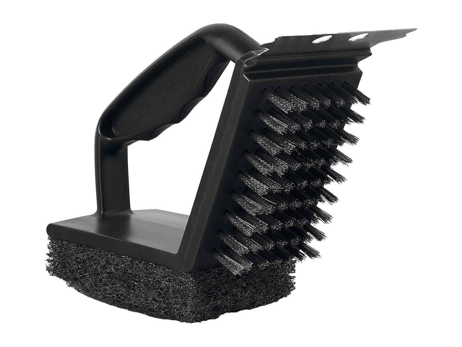 Cepillo para asador 3 en 1