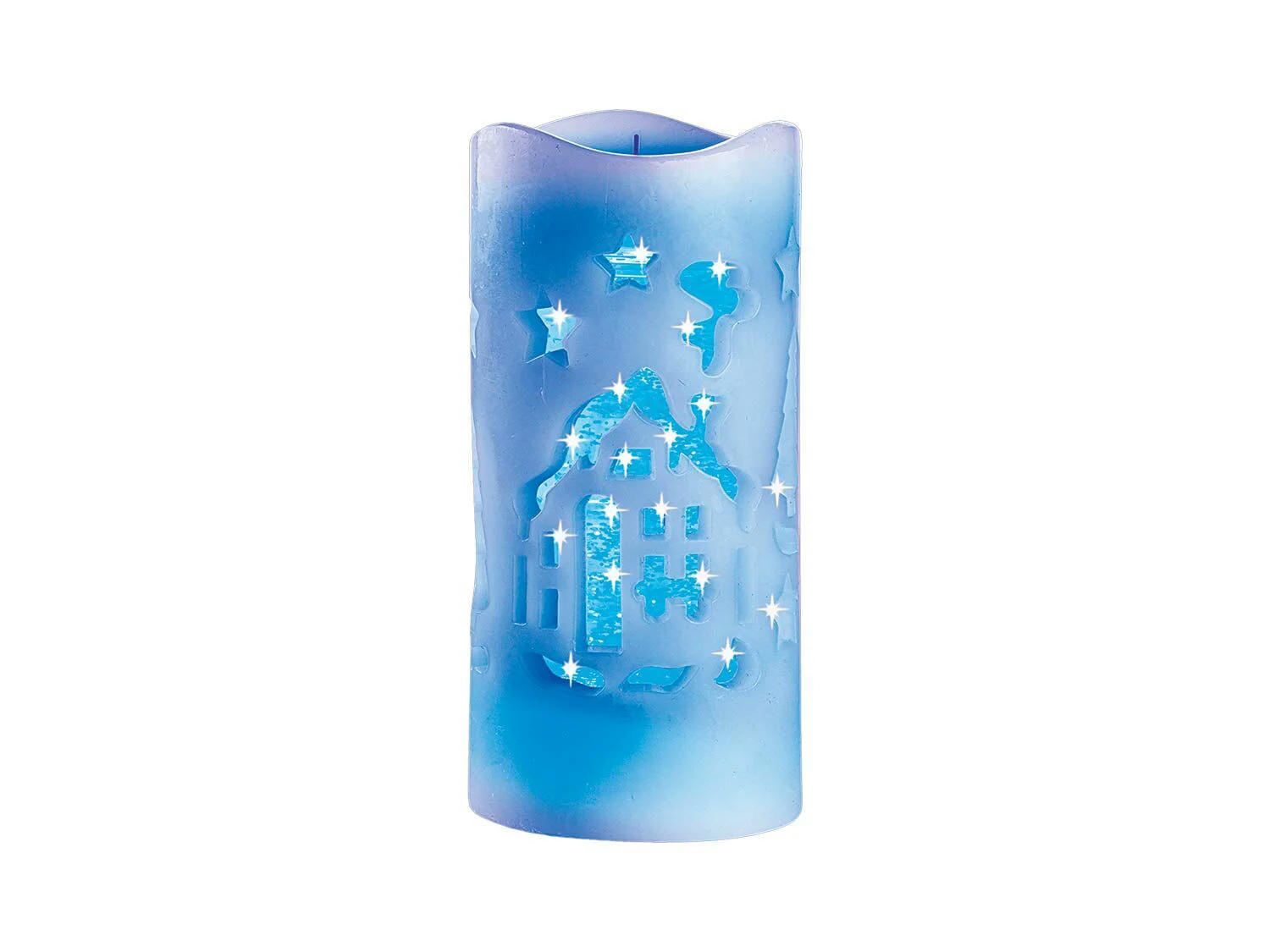 Vela led de cera