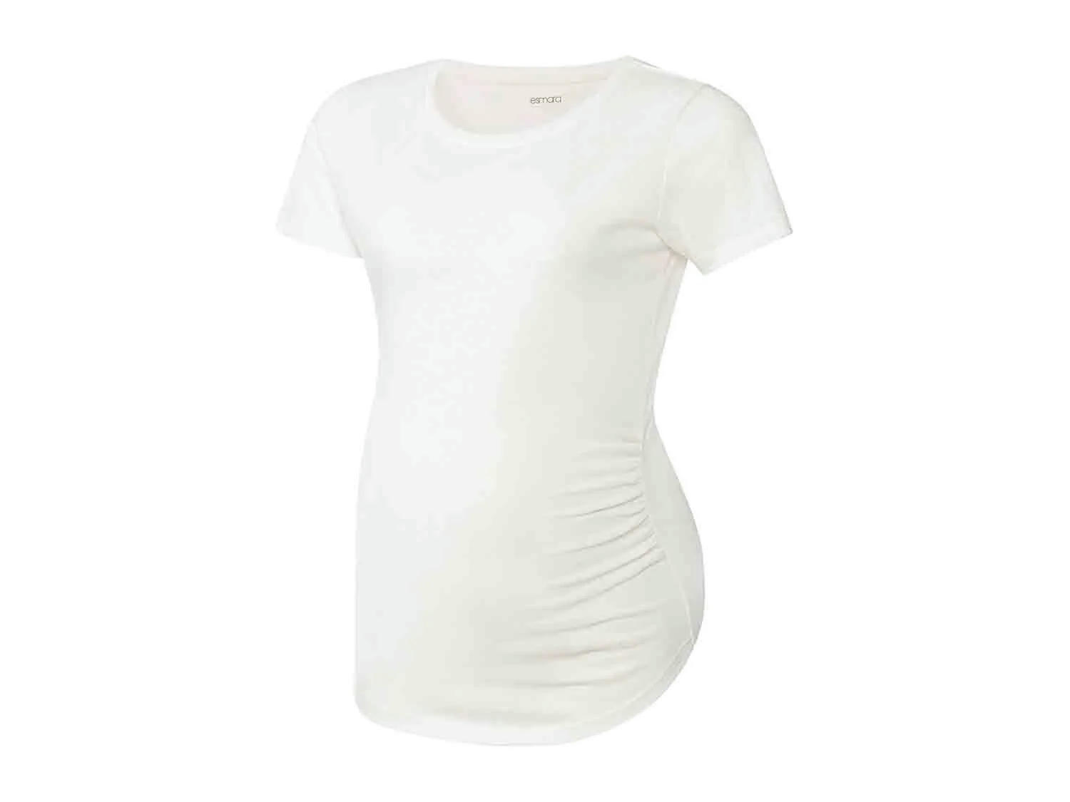 Camiseta con cuello redondo premamá
