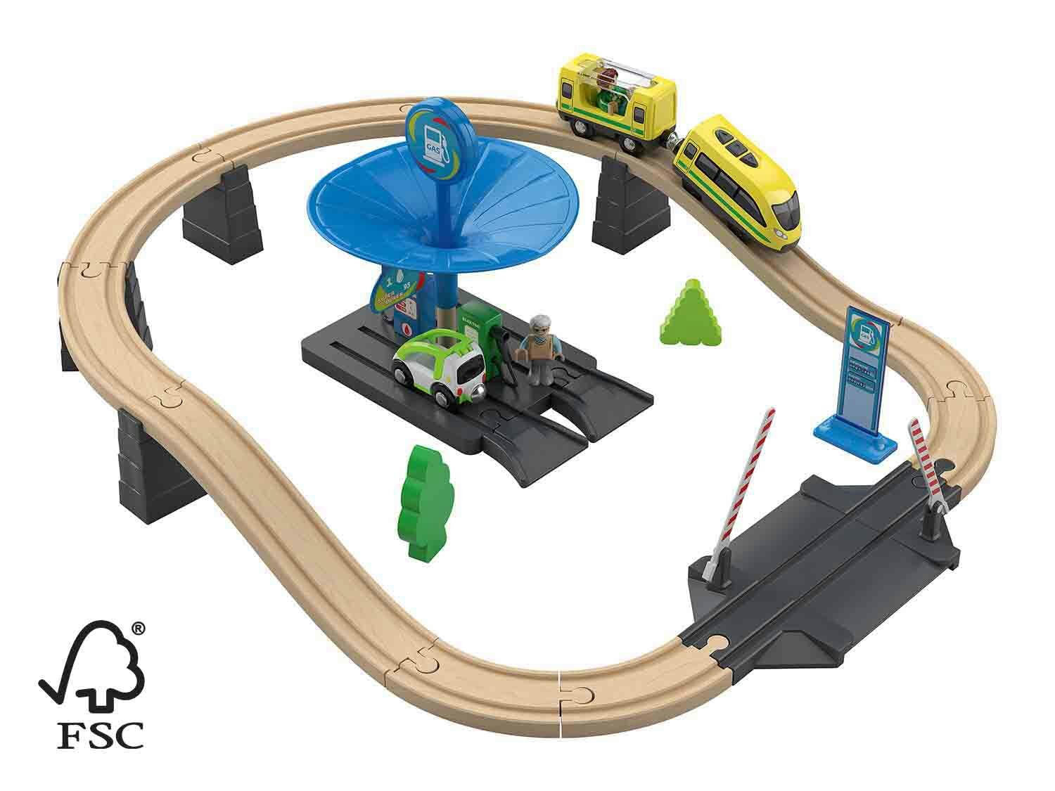 Set de tren gasolinera