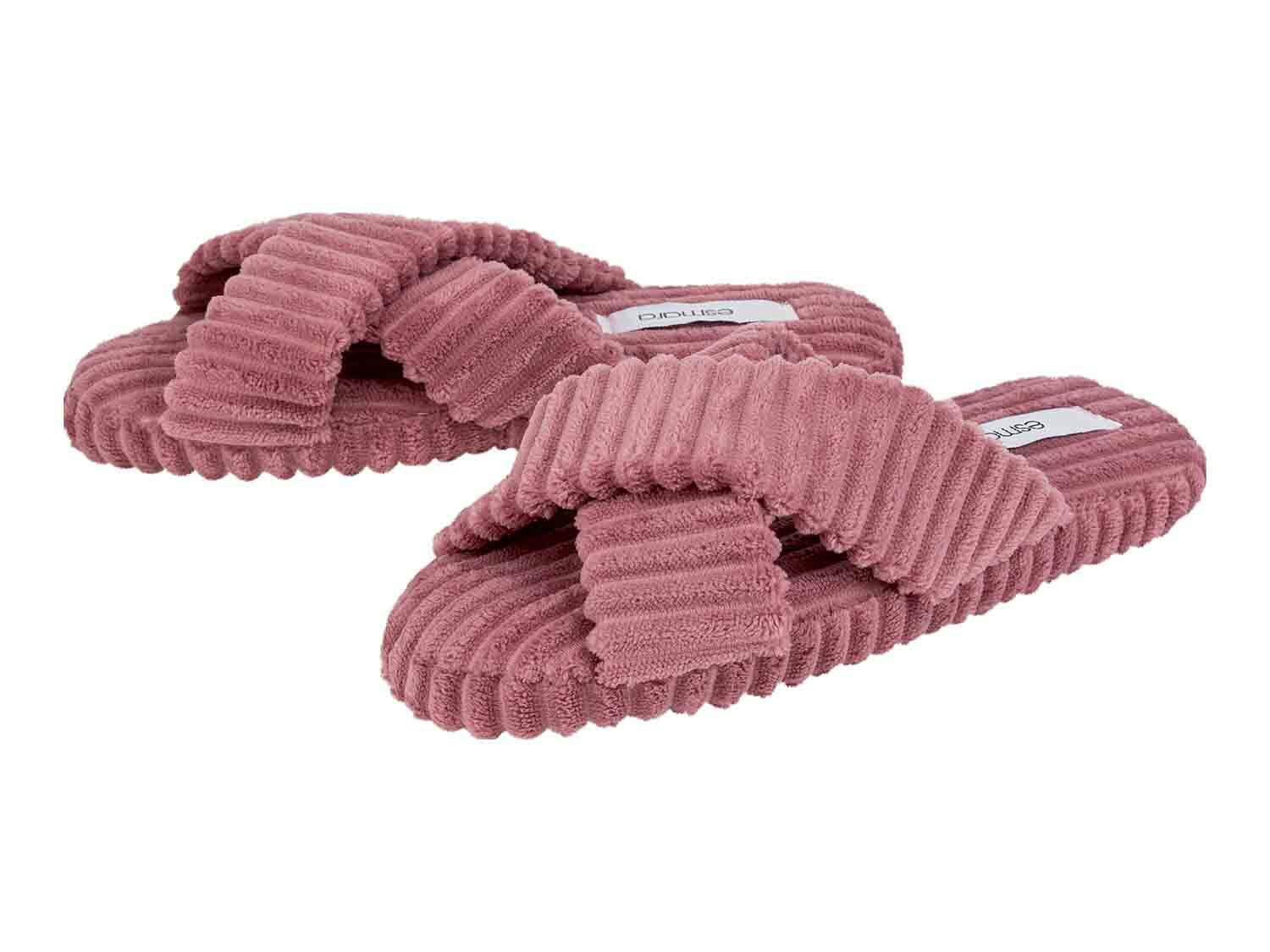 Zapatillas de felpa de estar por casa para mujer
