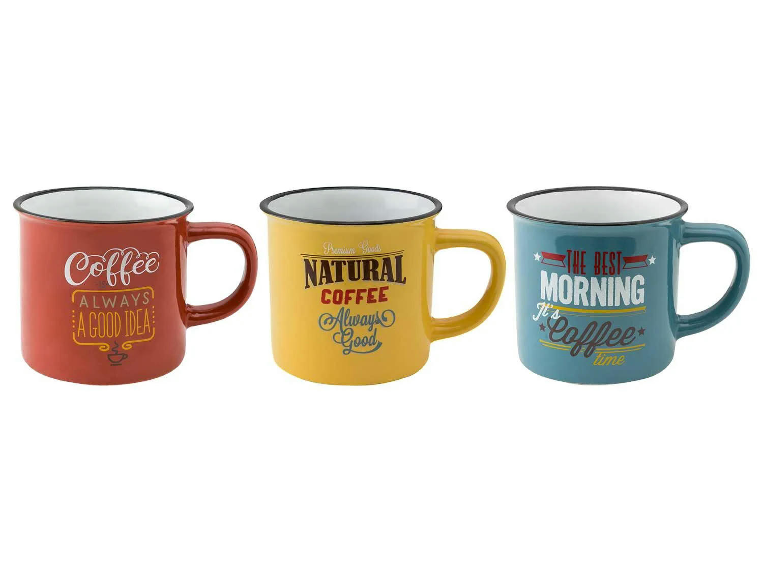 Tognana Set de tazas de café 100 ml