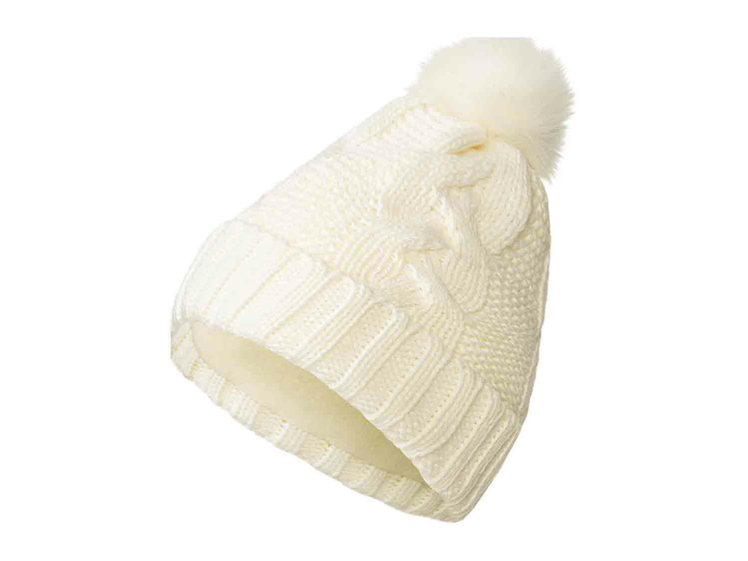 Gorro térmico de punto para mujer