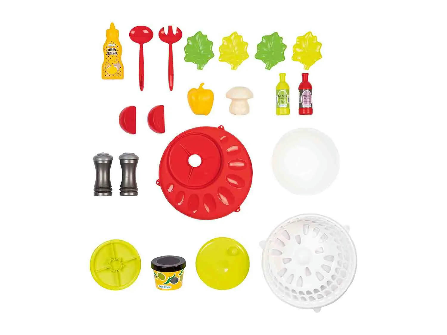 Ecoiffier ® Set de ensalada de juguete
