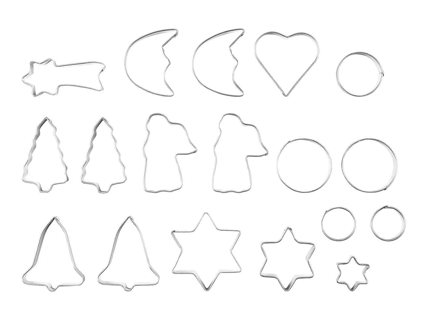 Zenker® Cortadores de galletas 19 piezas