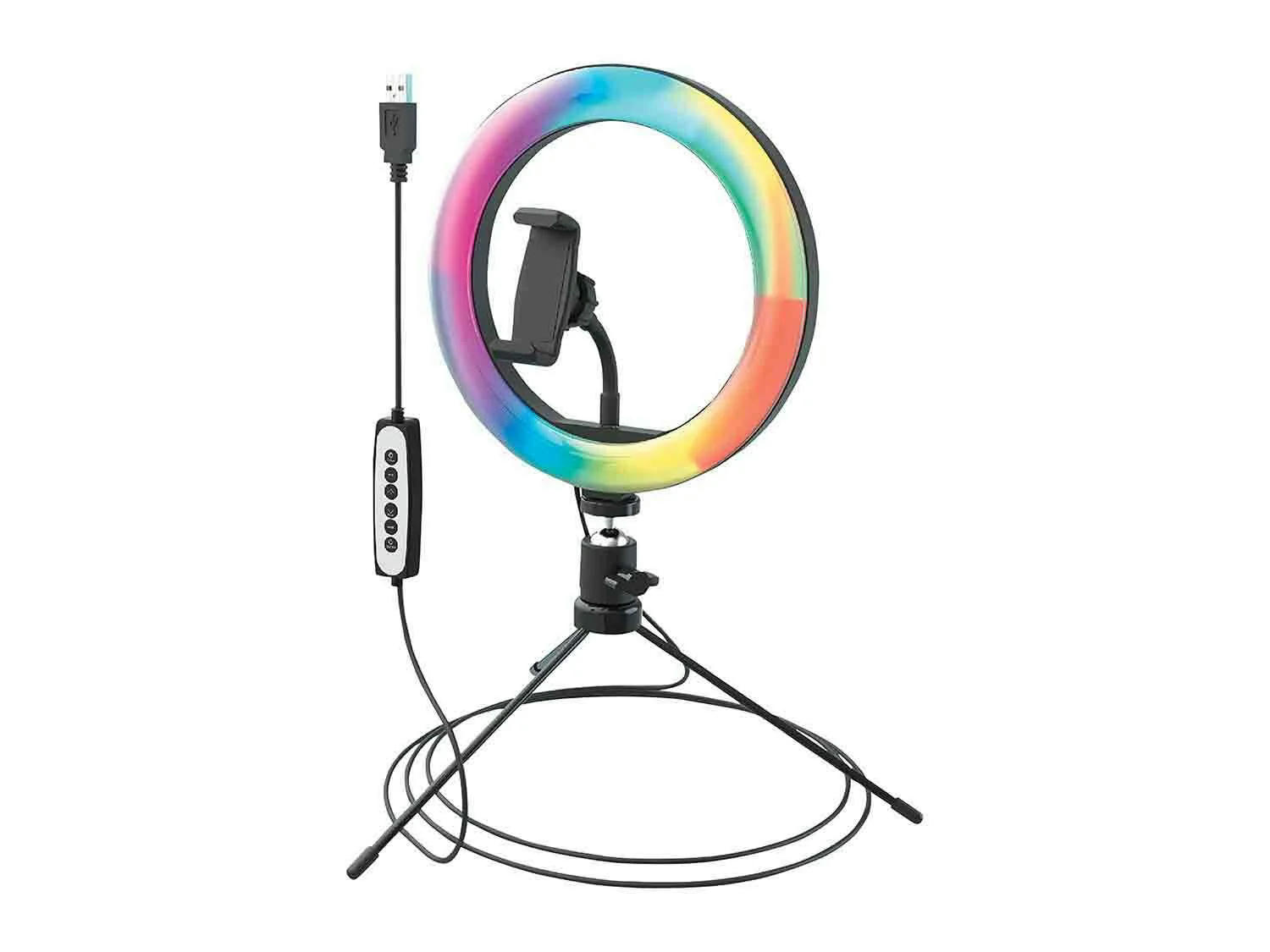 Digipower® Anillo de luz RGB 10