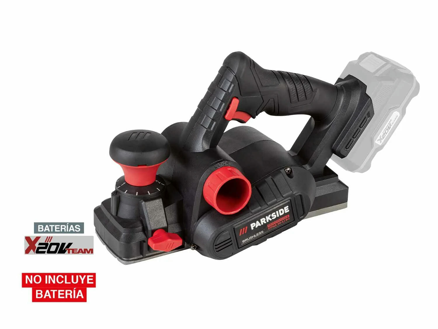 Cepillo recargable 20 V