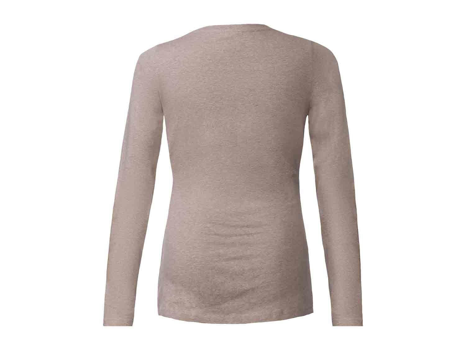 Camiseta de manga larga premamá