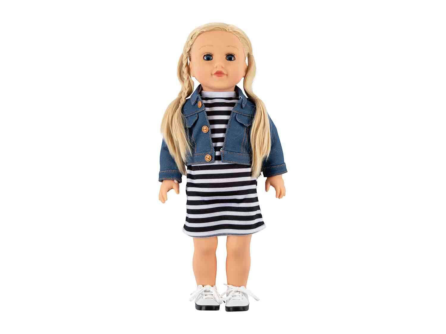 Muñeca con pelo rubio