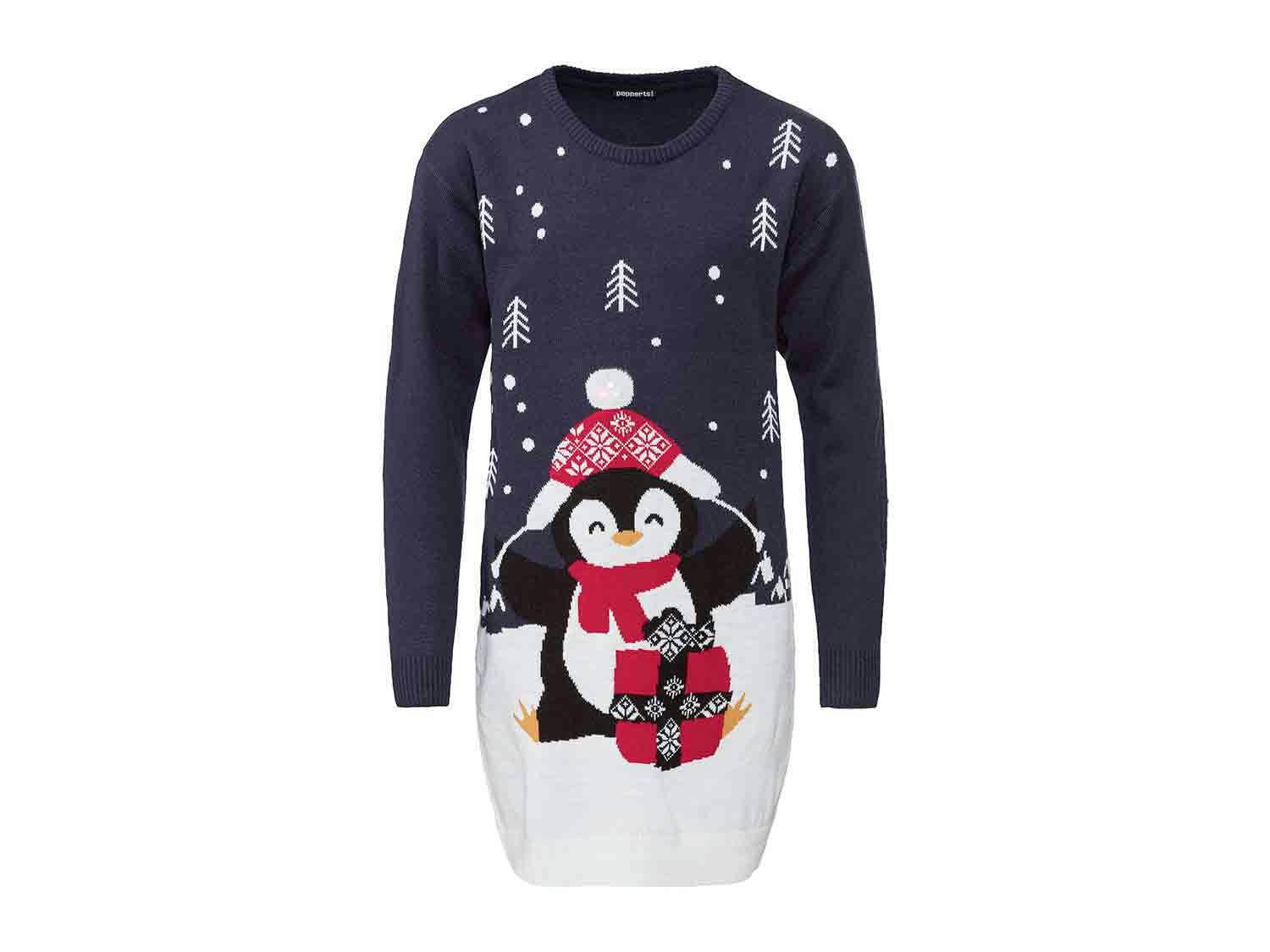 Vestido navideño júnior