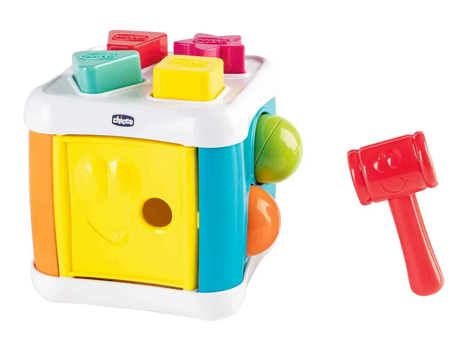 Chicco® Cubo clasificador y golpeador 2 en 1