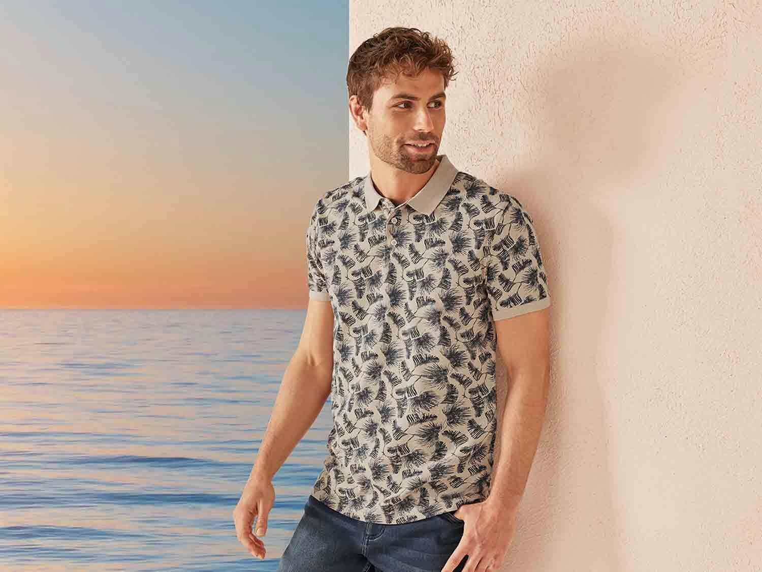 Polo manga corta para hombre