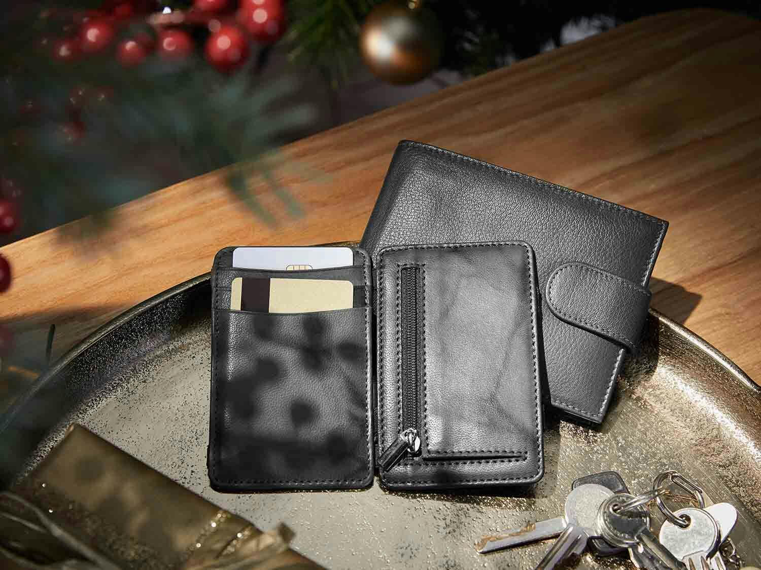 Cartera de cuero