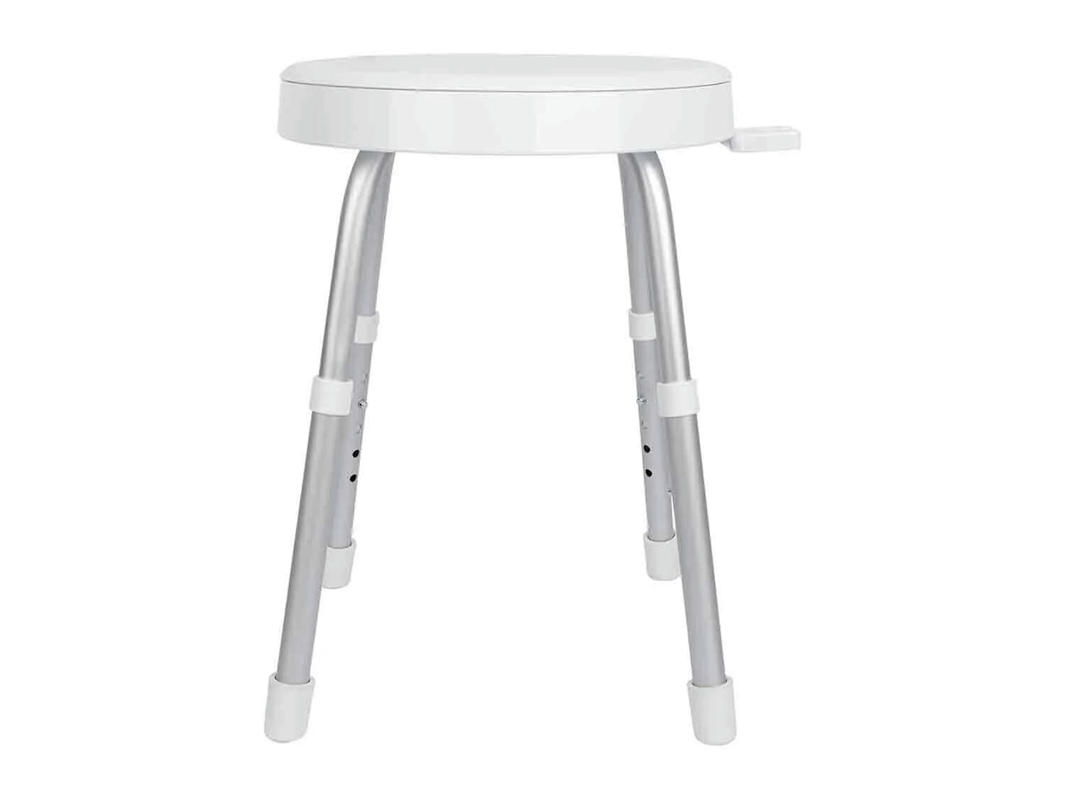 Weinberger Asiento giratorio de ducha y taburete de baño