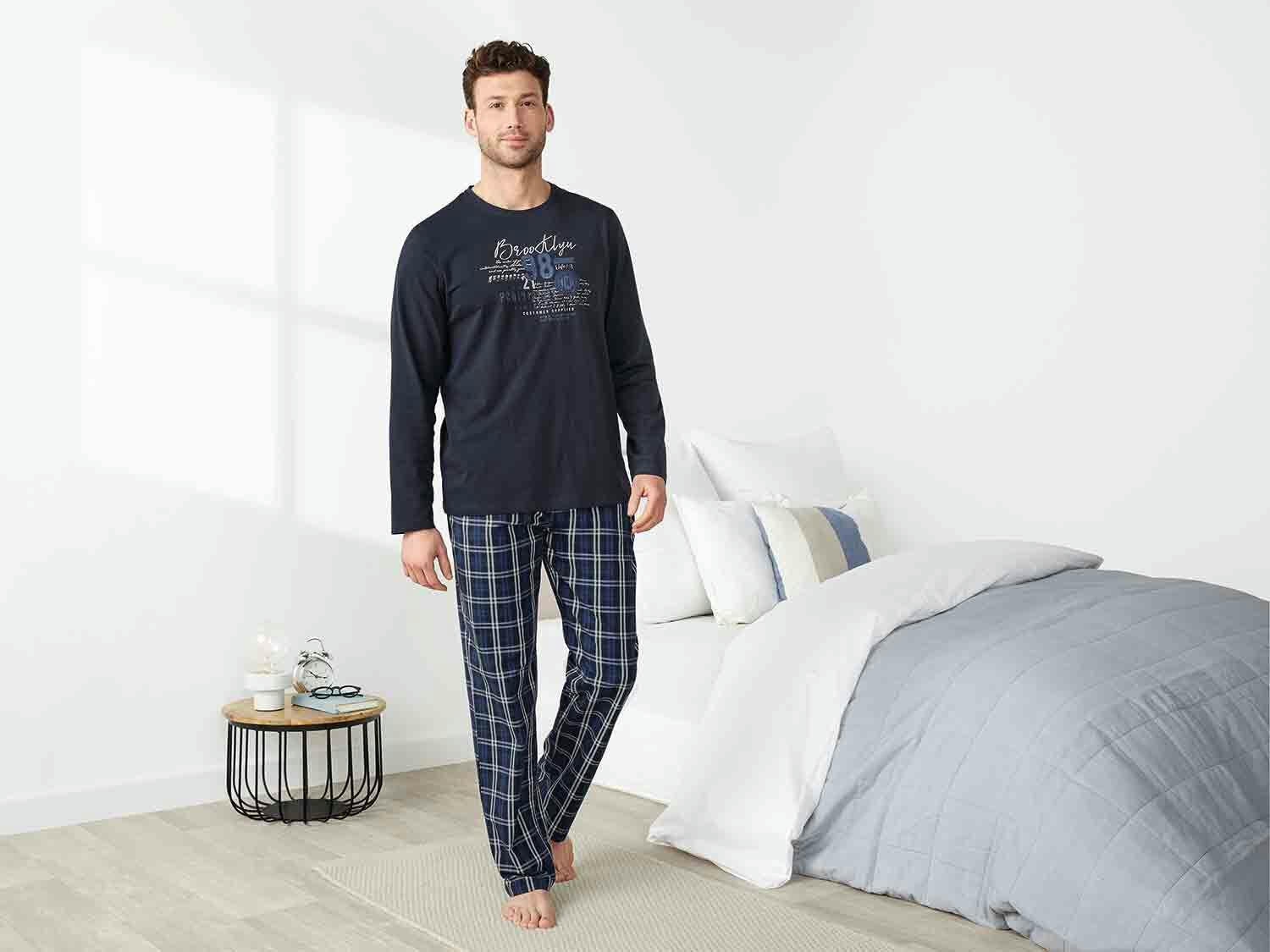 Pijama largo para hombre