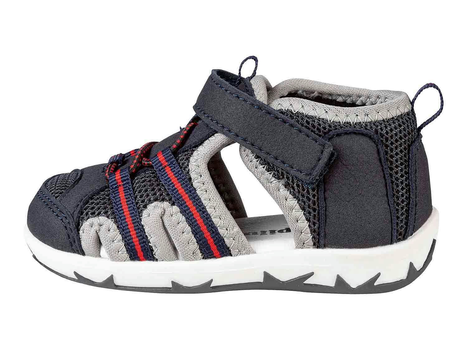 Sandalias acordonadas azules para bebé