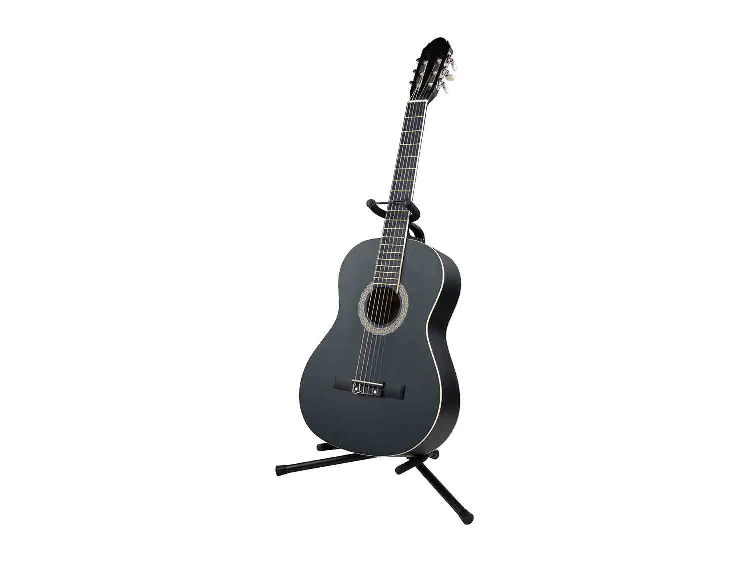 Soporte para guitarra con reposapiés