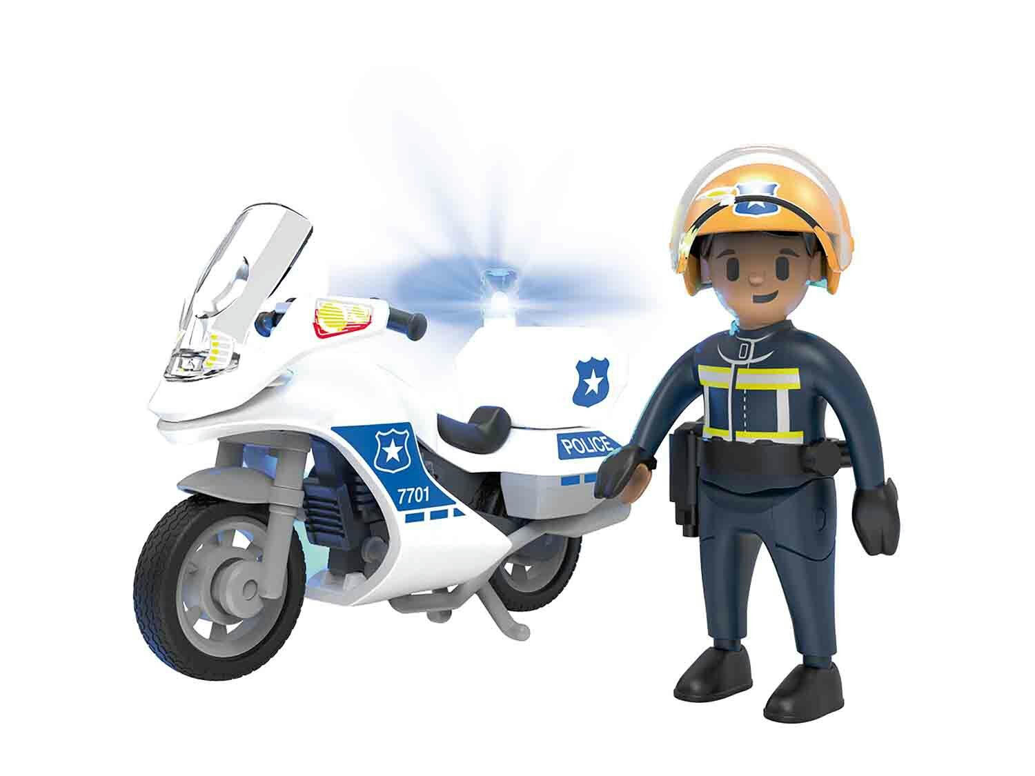 Motocicleta de la policía