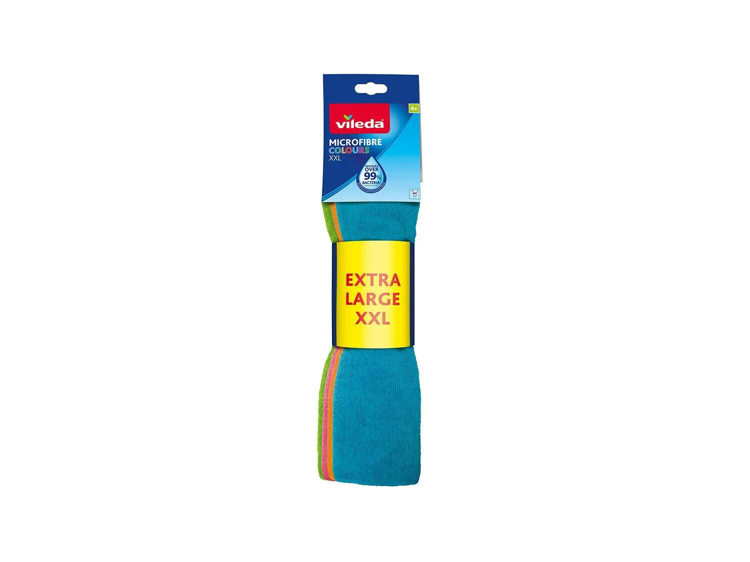 Vileda® Bayetas de microfibra XXL pack 4