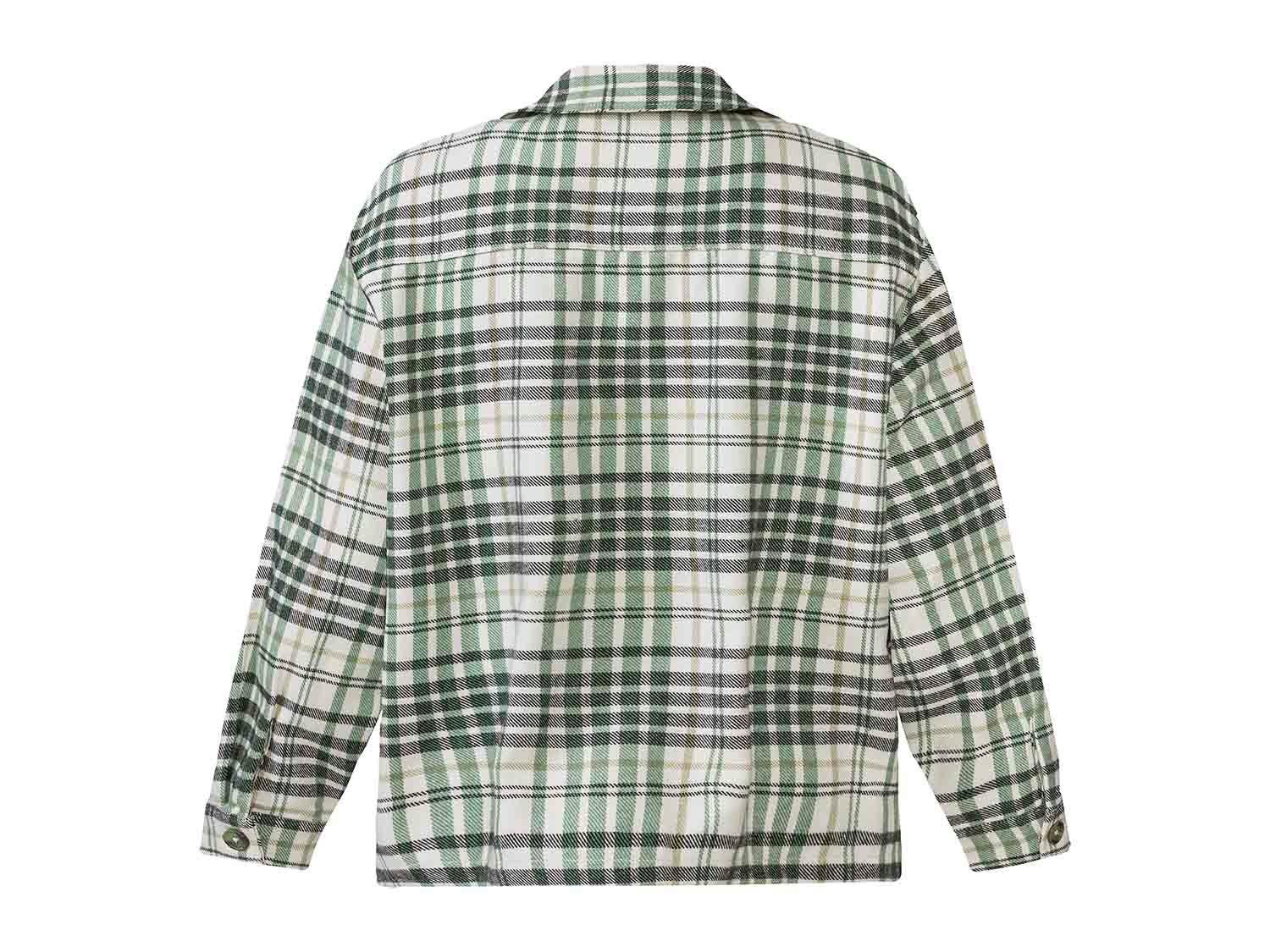 Sobrecamisa de franela para mujer