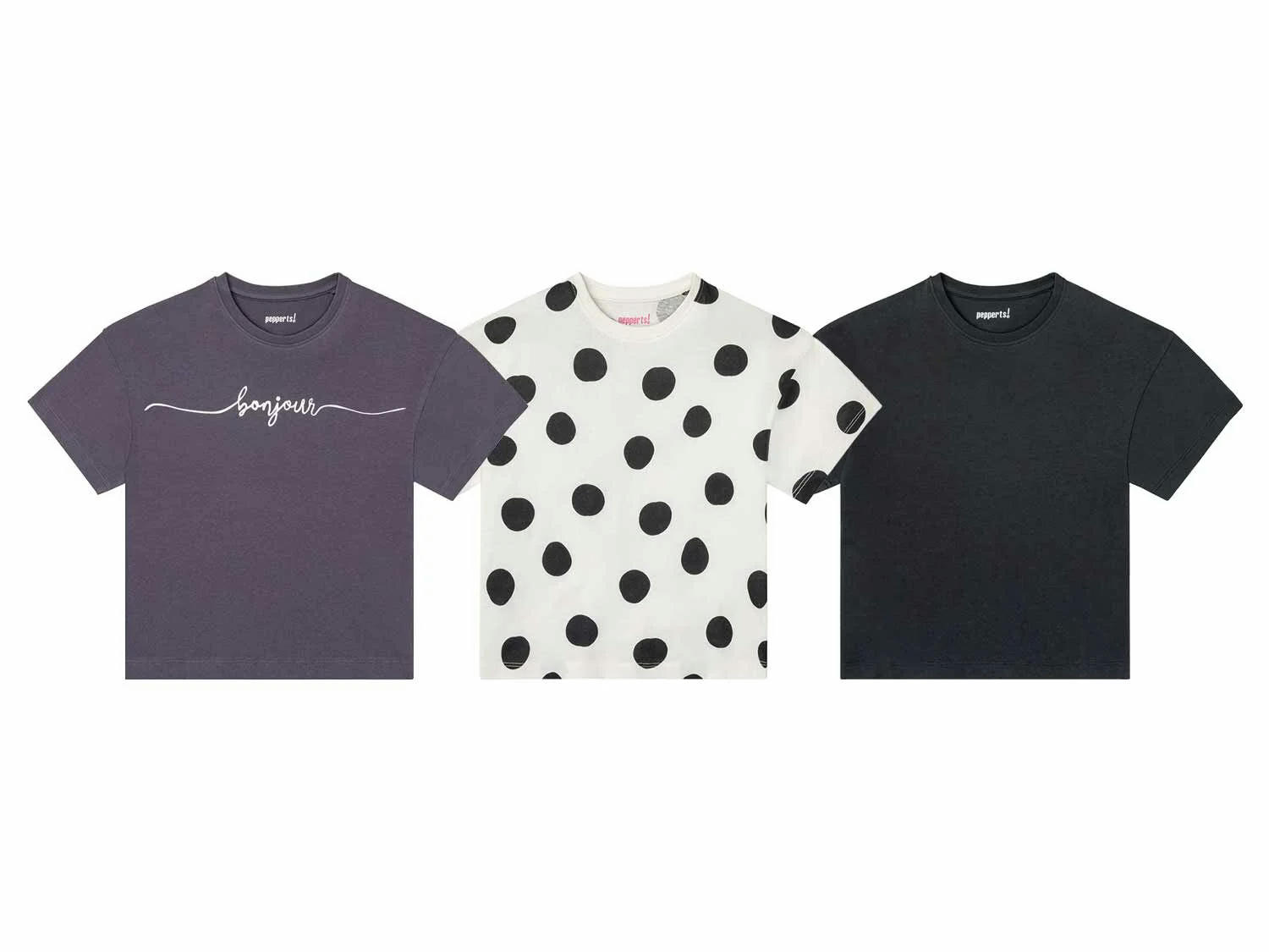 Camiseta júnior pack 3