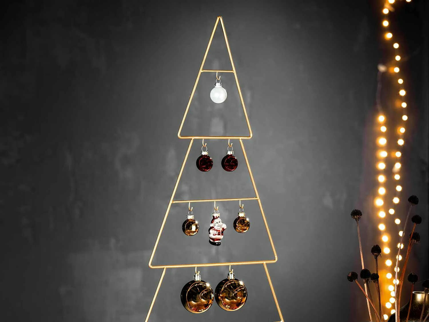 Árbol de Navidad de metal