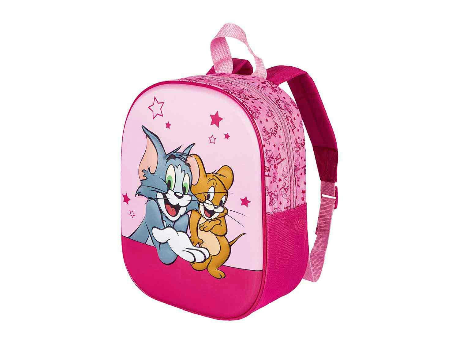 Undercover Mochila infantil Tom & Jerry efecto 3D