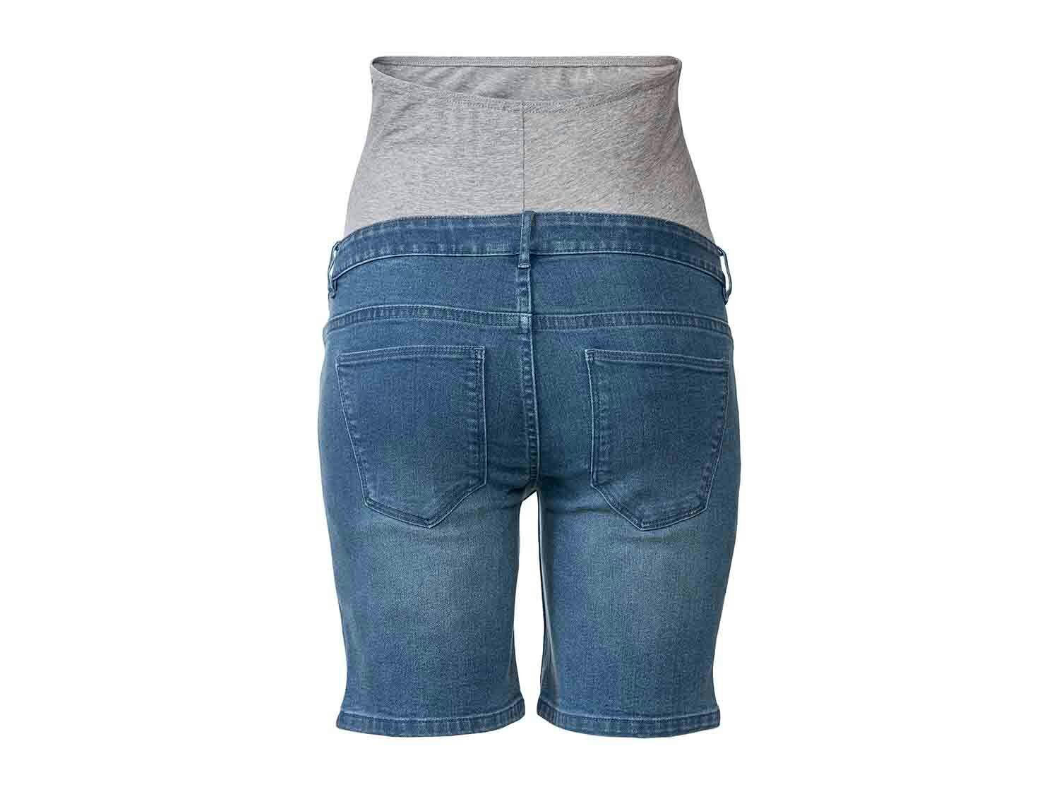 Pantalón vaquero corto premamá