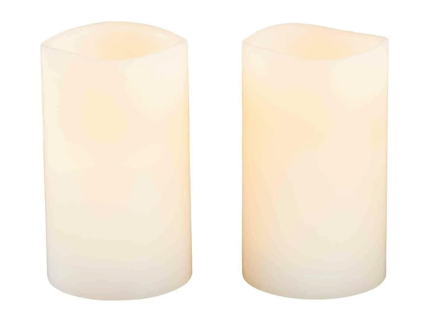Velas LED de cera pack 2