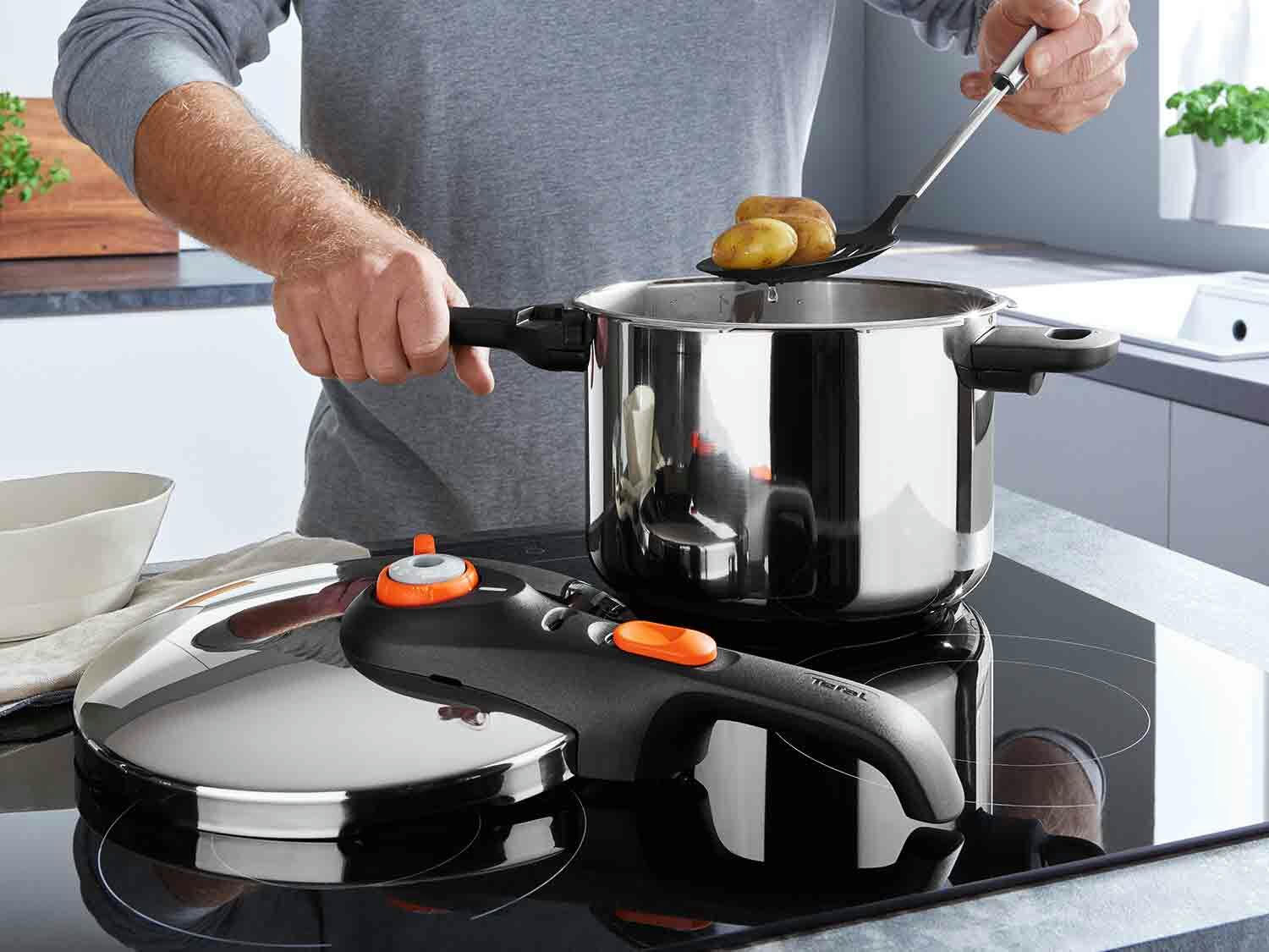Tefal ® Olla a presión Secure Click 6 L