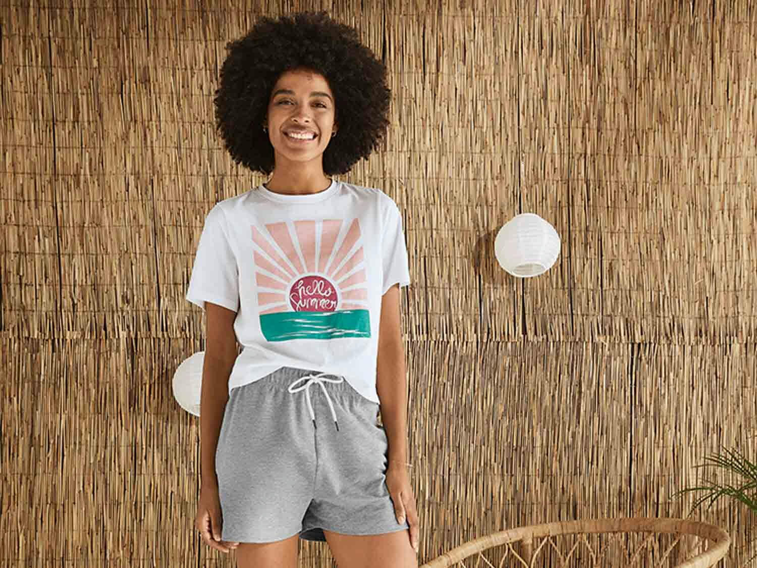 Pantalón de chándal corto para mujer