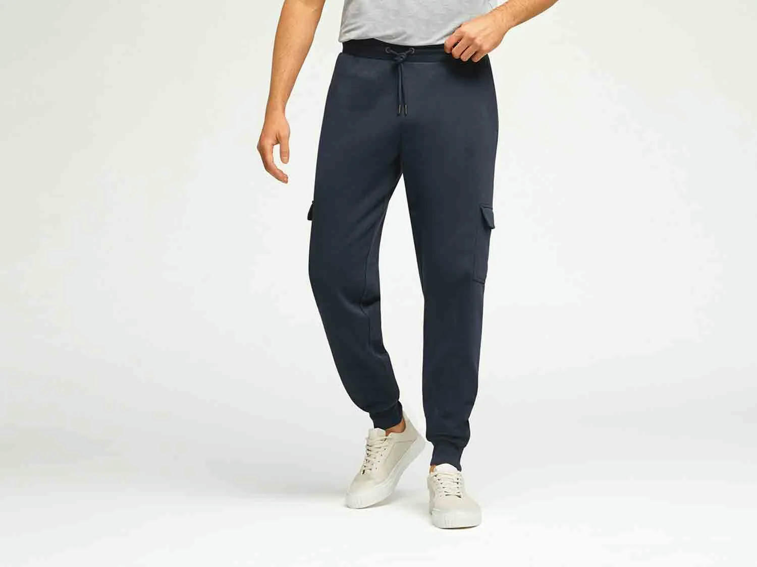 Pantalón de chándal azul para hombre