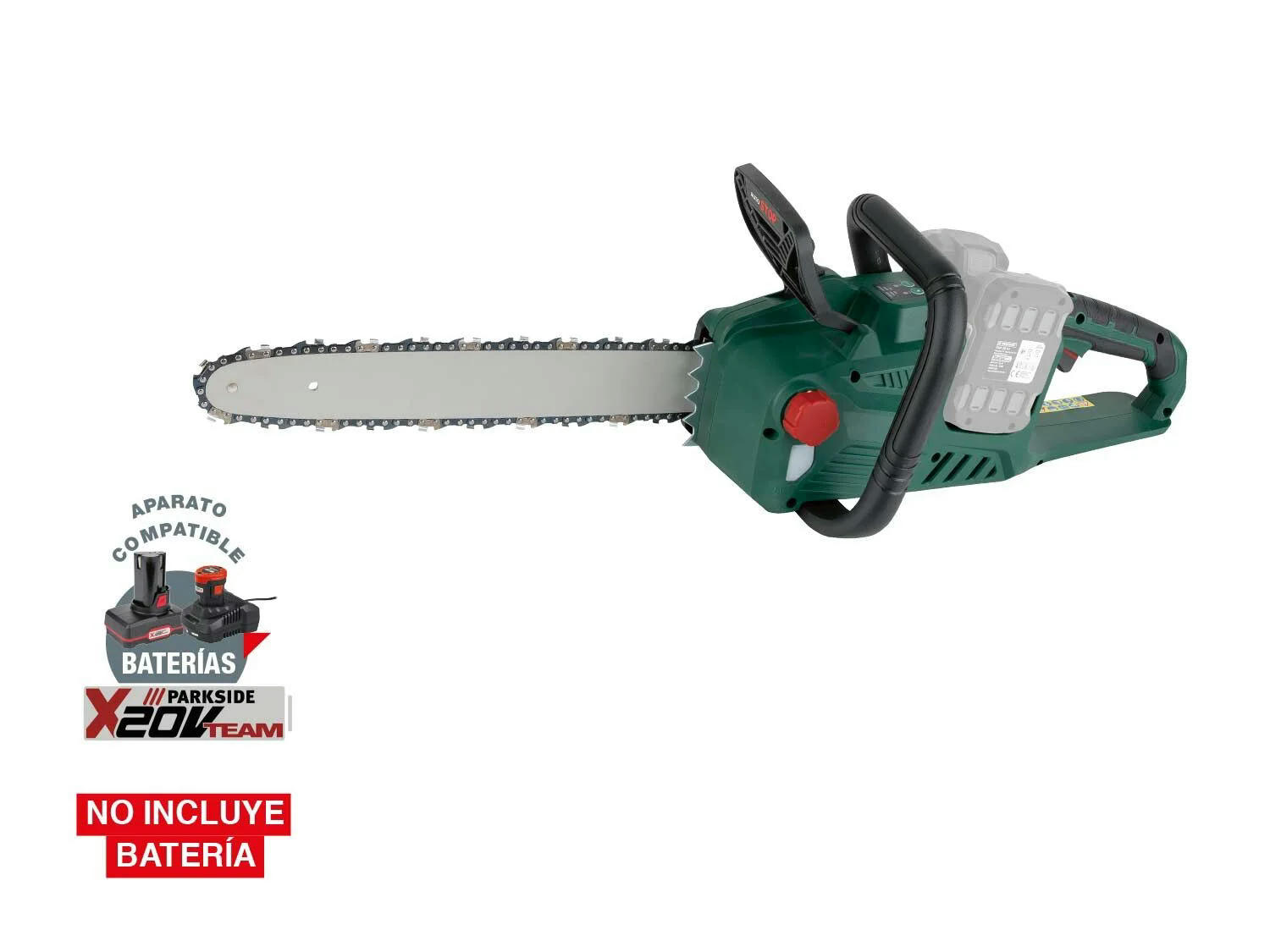 Motosierra recargable 40 V