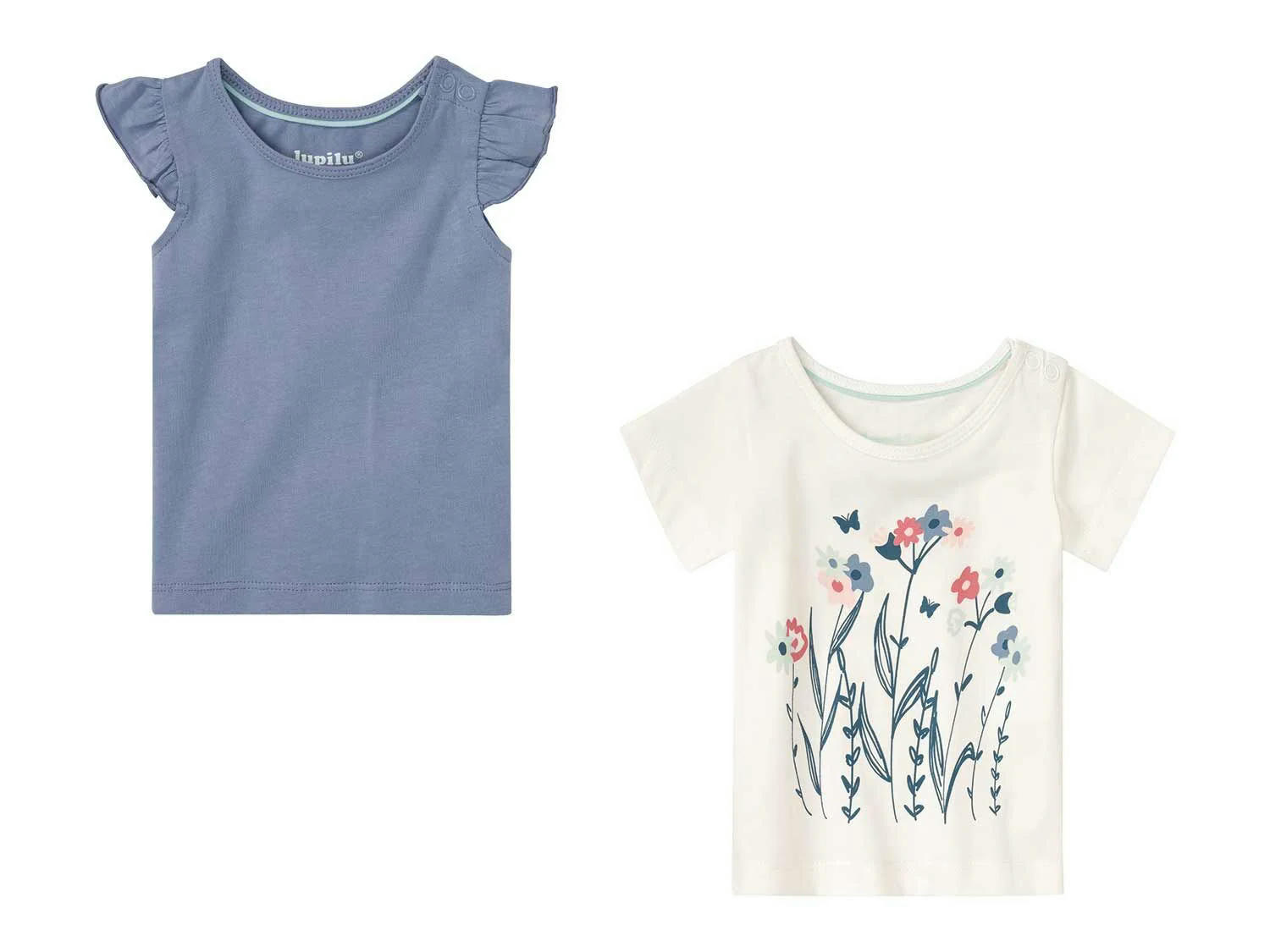 Camisetas para bebé pack 2