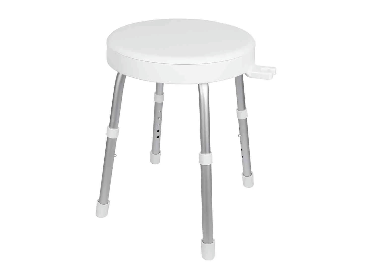 Weinberger Asiento giratorio de ducha y taburete de baño