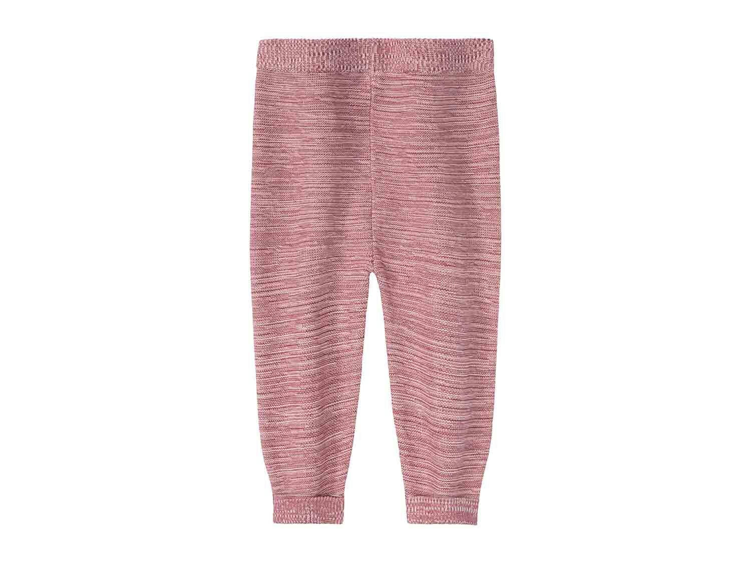 Pantalón de punto para bebé con cordones