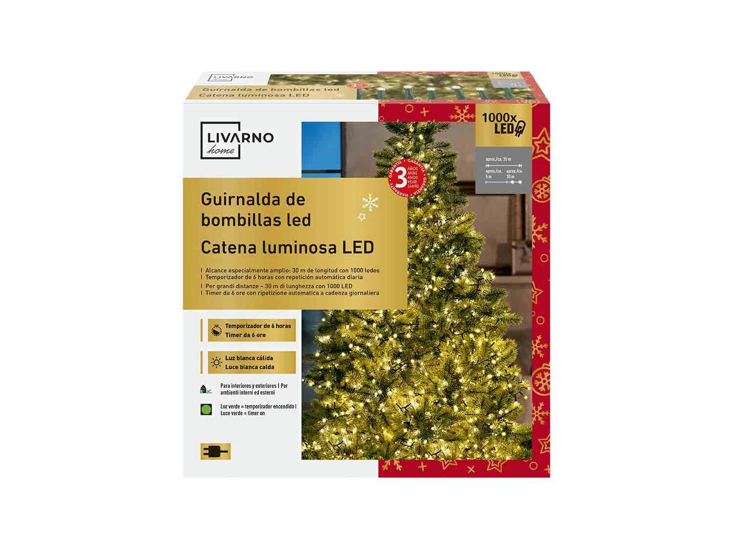 Guirnalda de bombillas 1000 LED