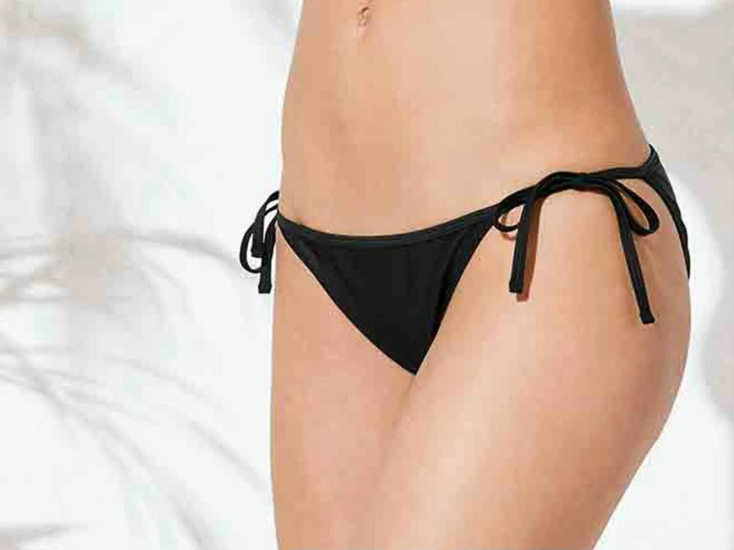 Braguita de biquini para mujer con lazos