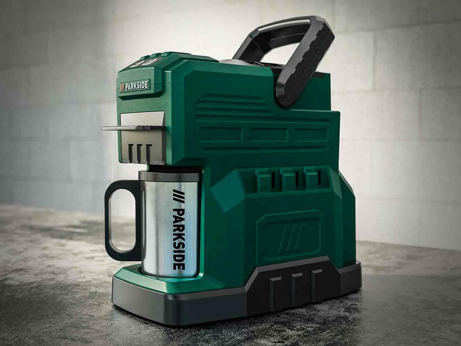 Cafetera a batería 20 V