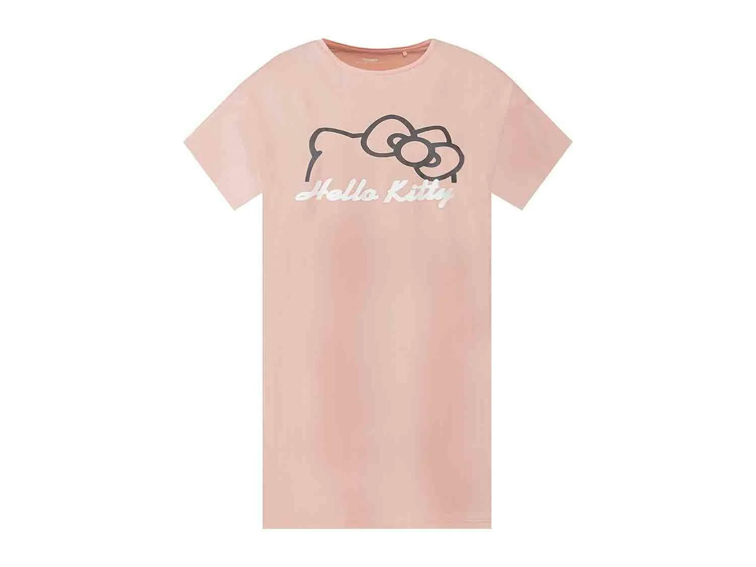 Camiseta larga de licencia para mujer