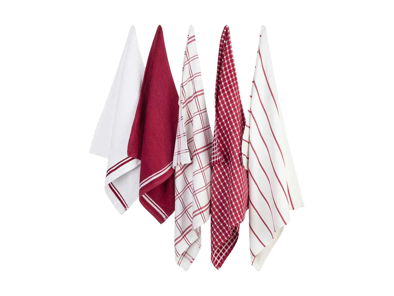 Paños de cocina pack 5