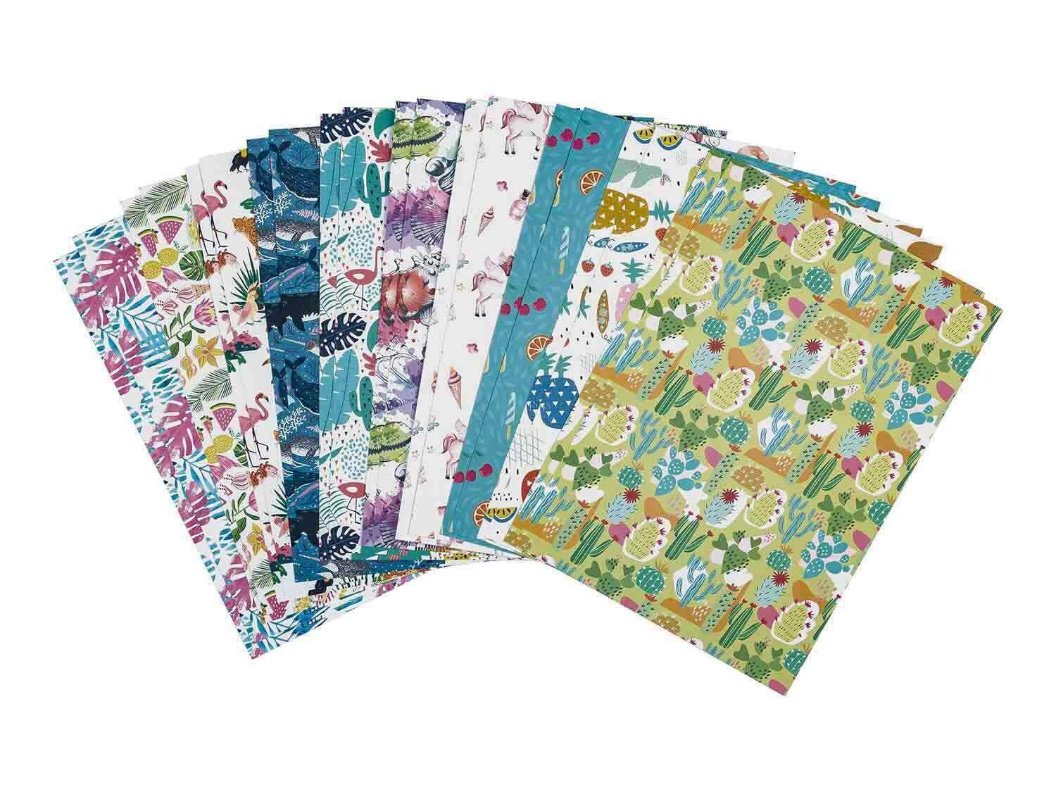Papel scrapbook creativo