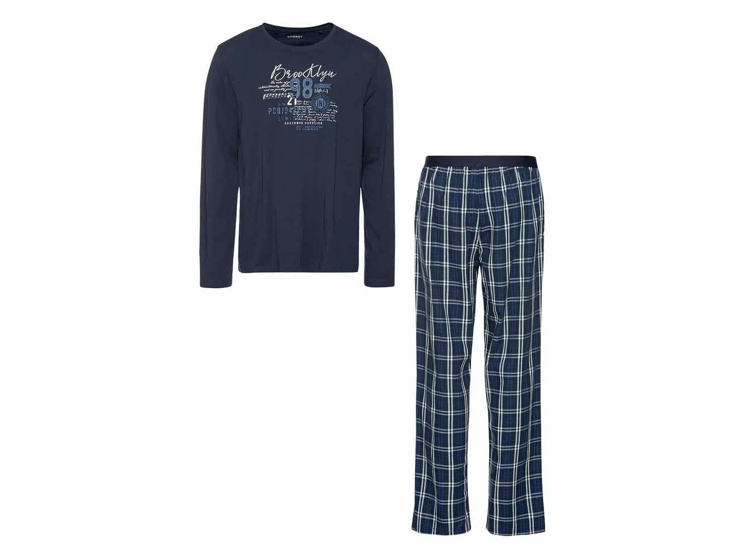 Pijama largo para hombre