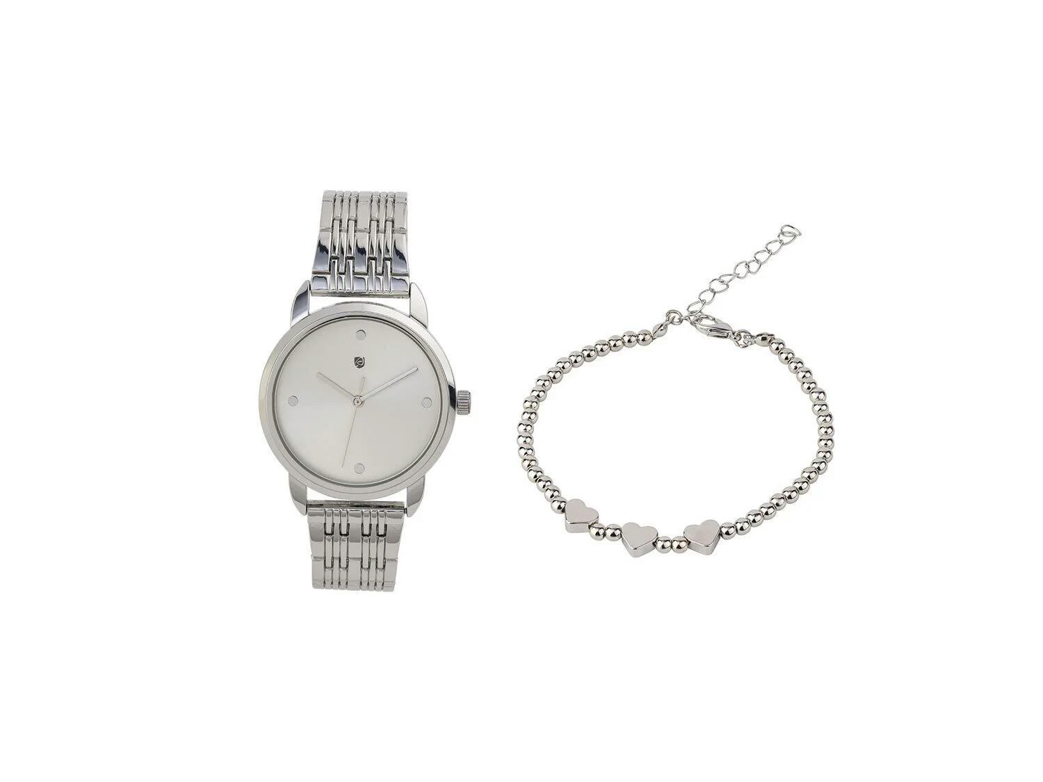 Set de reloj y pulsera para mujer