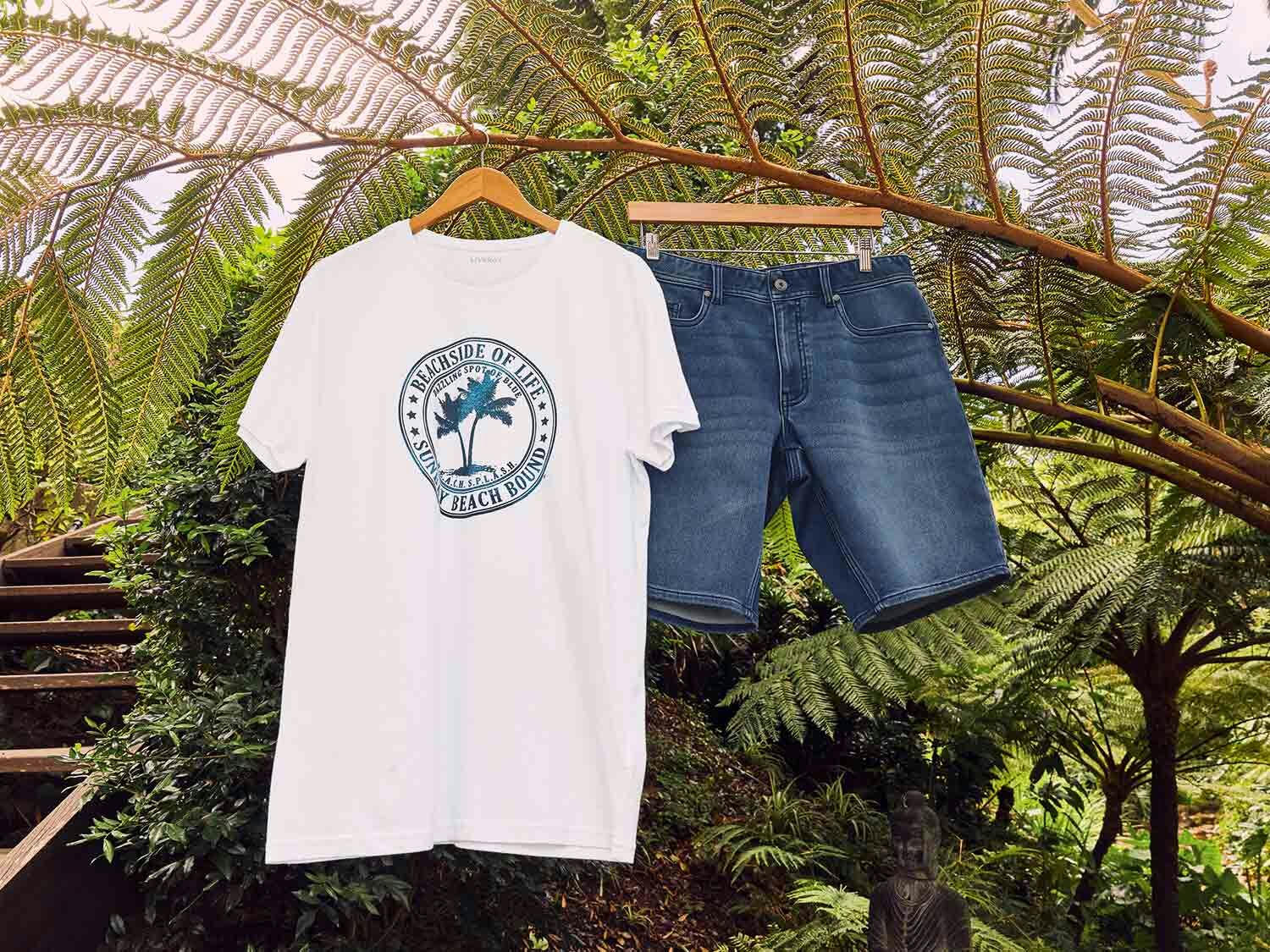 Bermudas vaqueras para hombre