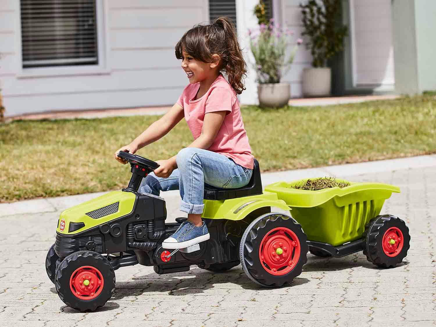 Tractor con pedales